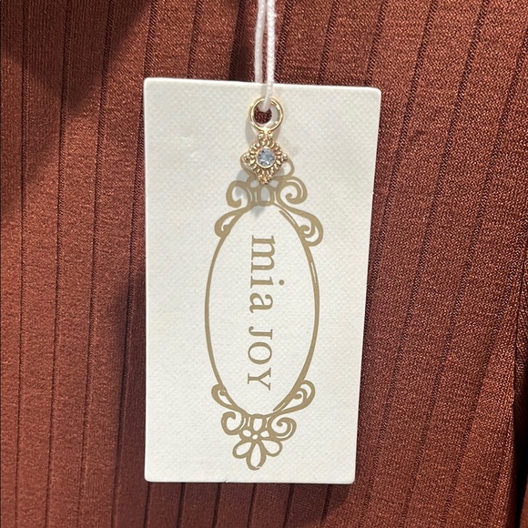 Joyfolie Bijoux Mia Joy Dress Size 7 Girls Brown and Cream Floral new never worn - Picture 4 of 12